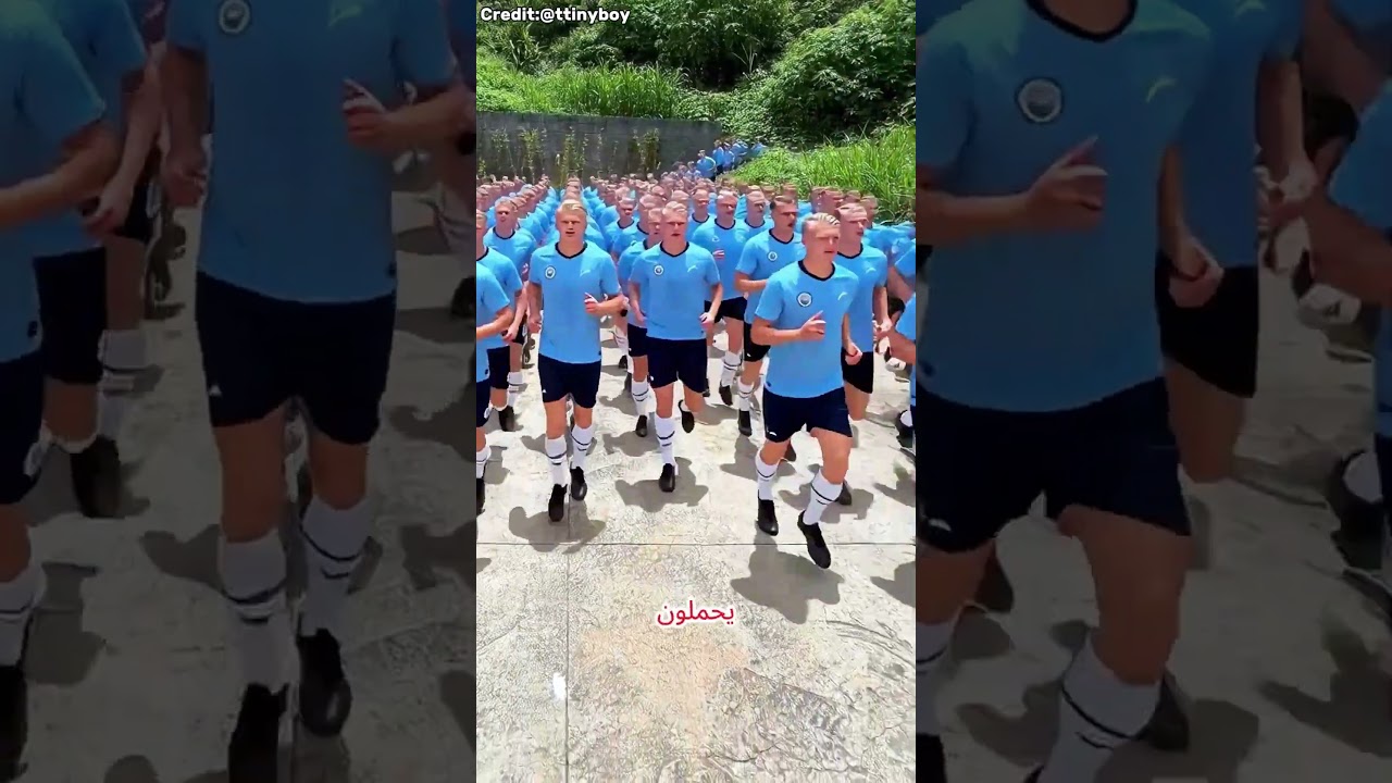 الجميع أراد هالاند وخرج الأمر عن السيطرة! ⚽ #shortvideo