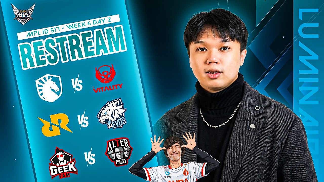 MATCH PENUTUPAN! AE VS GEEK MPL ID S17 W4 D2 |Topup di Lumi9.id