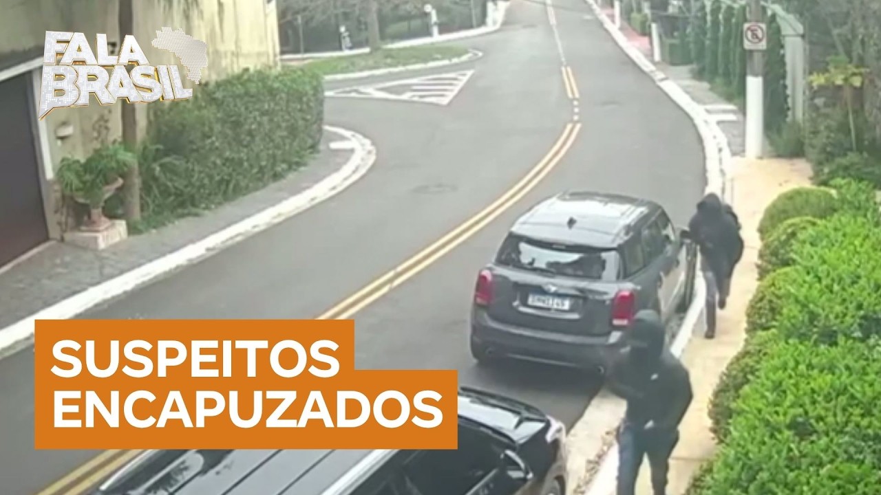 Tentativa de furto à mansão da família Abravanel é registrada por câmeras