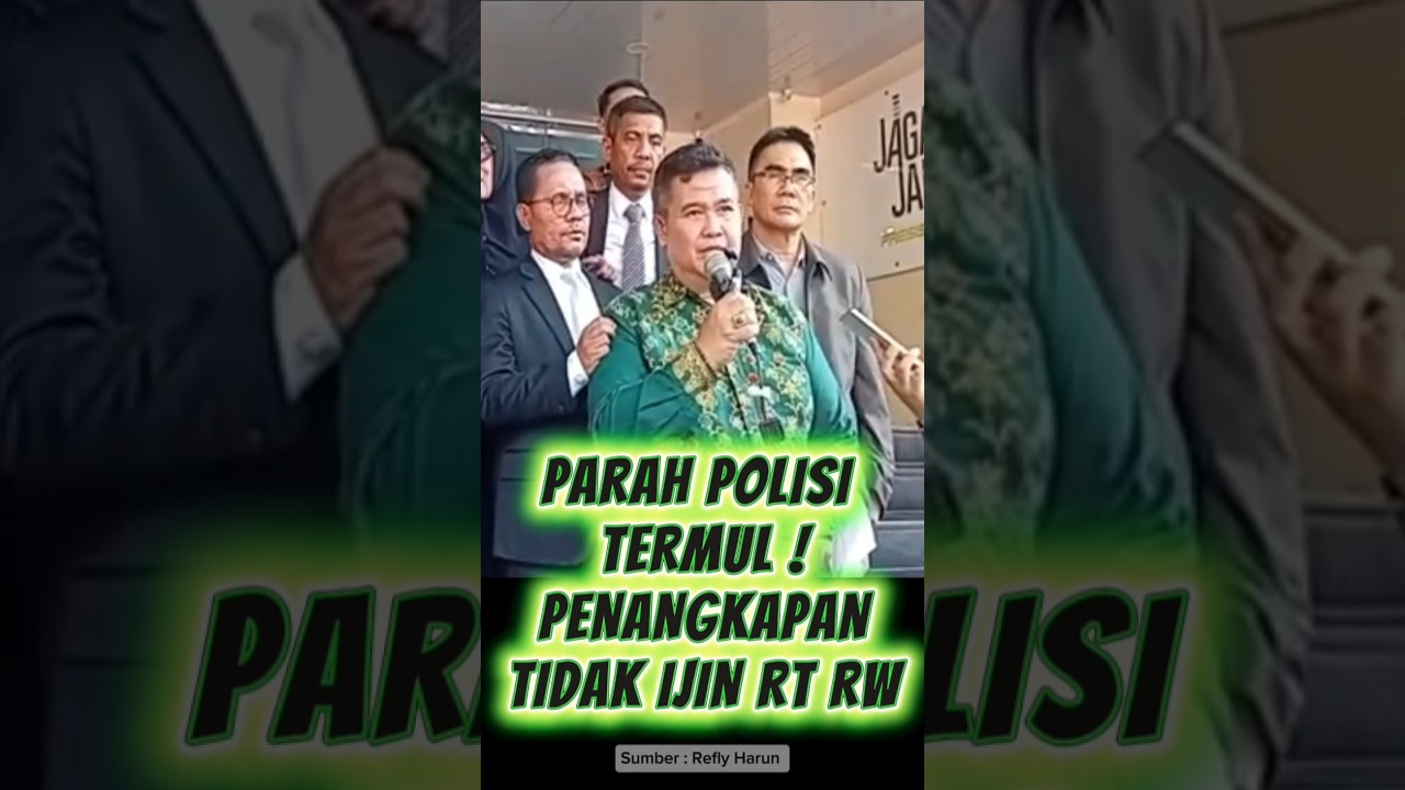 Parah Polisi Termul ! Penangkapan Tidak Ijin RT RW #shorts #viral #ijazahjokowipalsu #trending #news