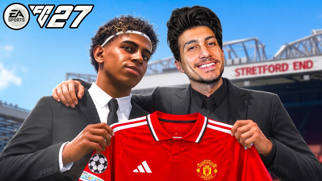 دربت مانشستر يونايتد في الكارير مود الجديد ! FC 27