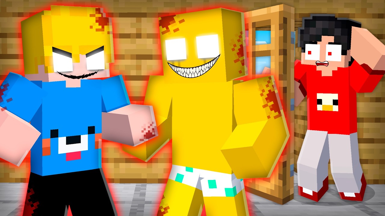 DESCOBRI 100 SEGREDOS dos meu AMIGOS no minecraft