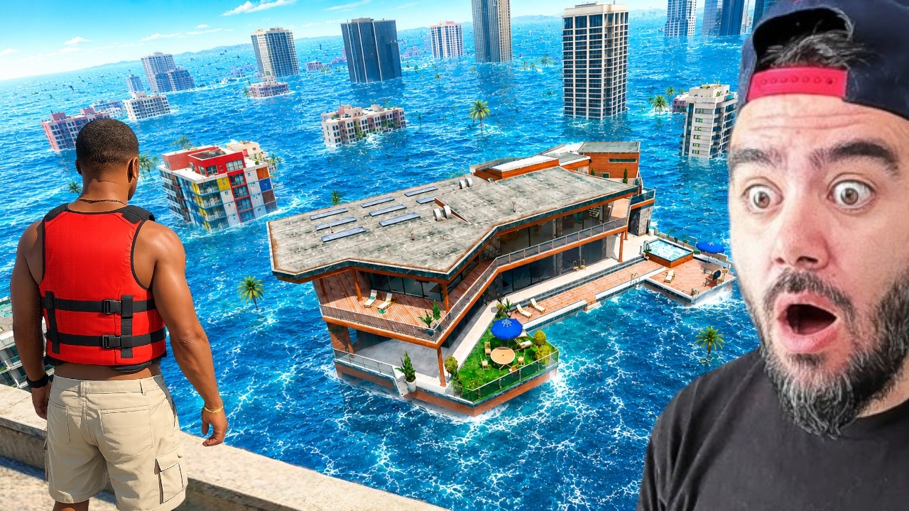 FRANKLININ EVINI SU ALDI GÖTÜRDÜ - GTA 5 MODS
