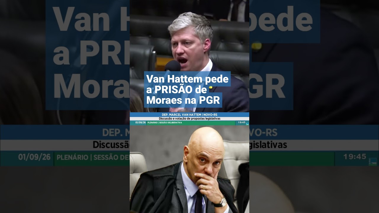Van Hattem quer prisão e impeachment de Moraes