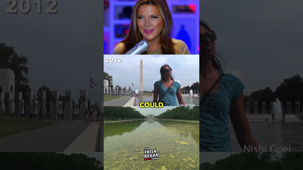 Trump Reflecting Pool EXPOSES Media’s Double Standard - Published by Trish Regan