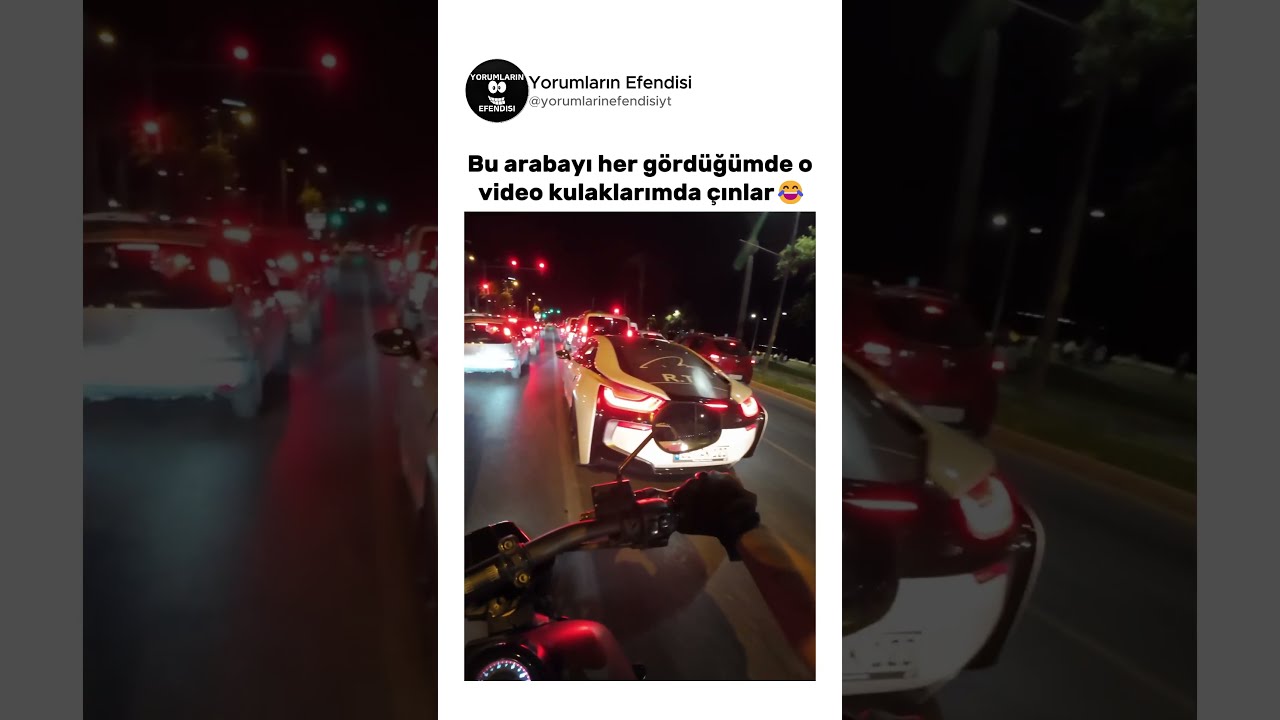 Bunun başı açık arabasıyla denk gelince😂 @SemihRiding