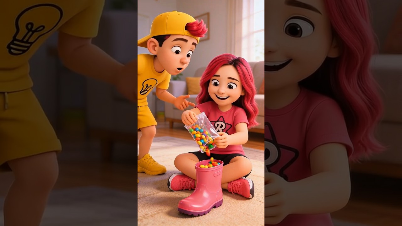 Emilly Vick🩷 Escondeu doces na galocha?! 😱