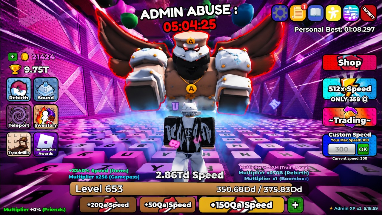 +1 KeyboardEscape challenge Speed run Chill Stream - #roblox
