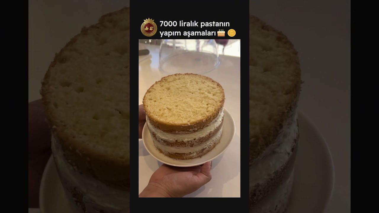 7000 Liralık Gram Altınlı Pasta Siparişini Hazırlayan Tatlıcı🎂🪙
