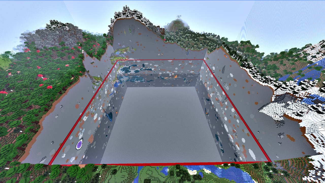 I Forced 300 Minecraft Players to Dig A Massive Hole