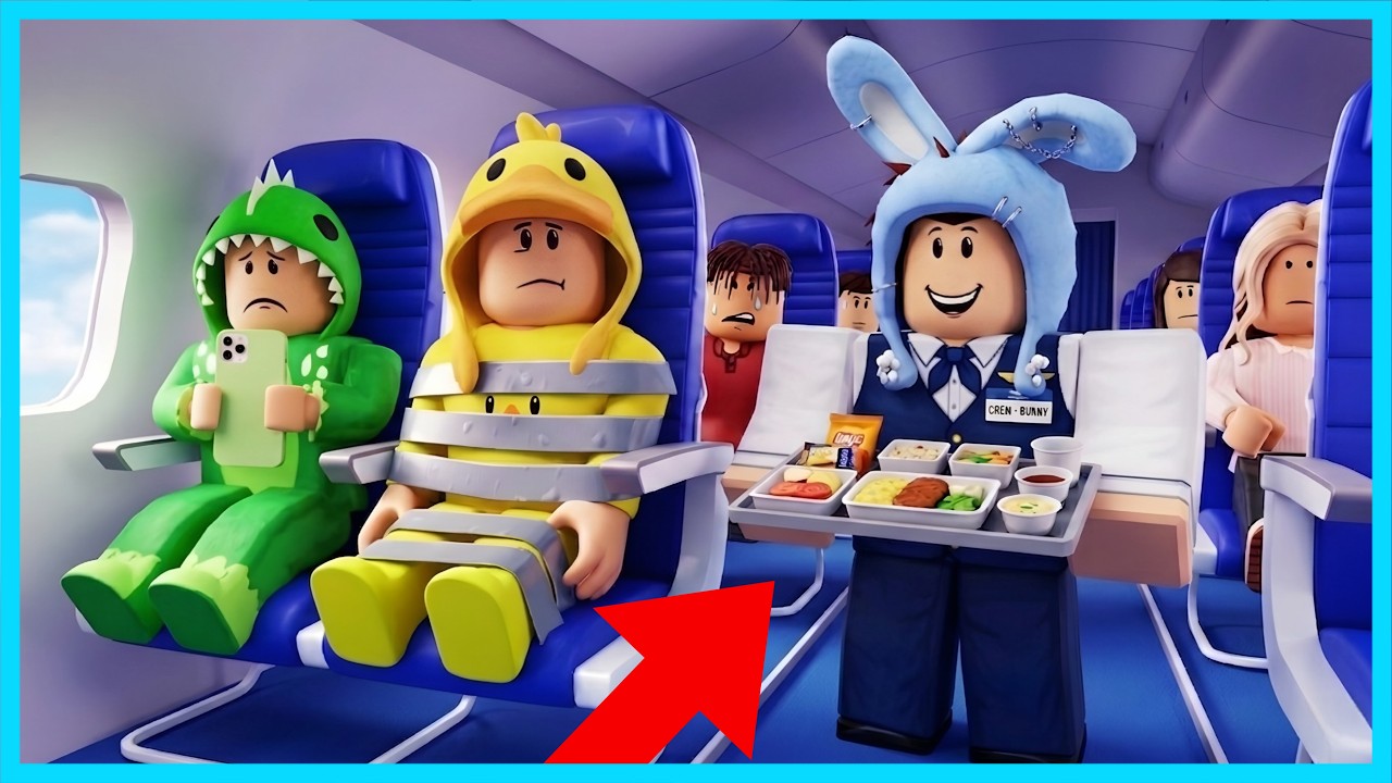 MIPAN & ZUZUZU Bekerja Menjadi Pramugari Pesawat Yang Seru! ROBLOX