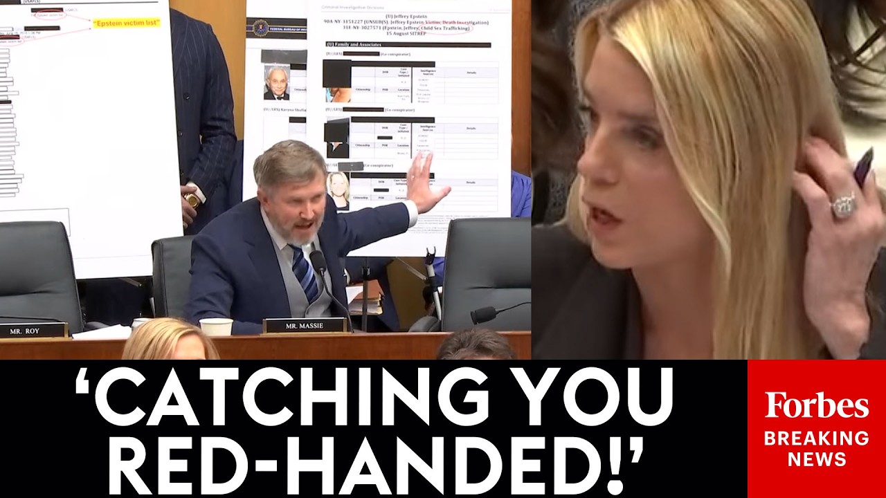 BREAKING NEWS: Massie And Bondi Have Shocking Fight As He Accuses Her Of Epstein Files 'Cover-Up' - Published by Forbes Breaking News