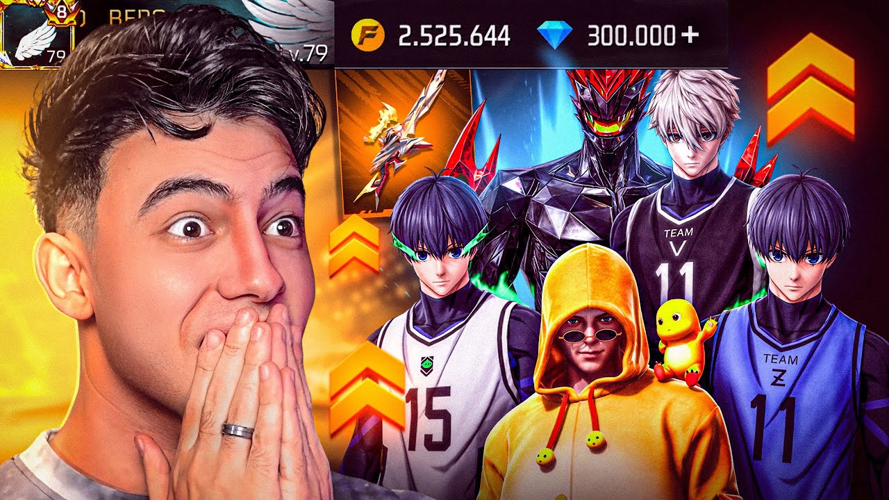 حصلت على كل شئ في فري فاير !! 😱🔥