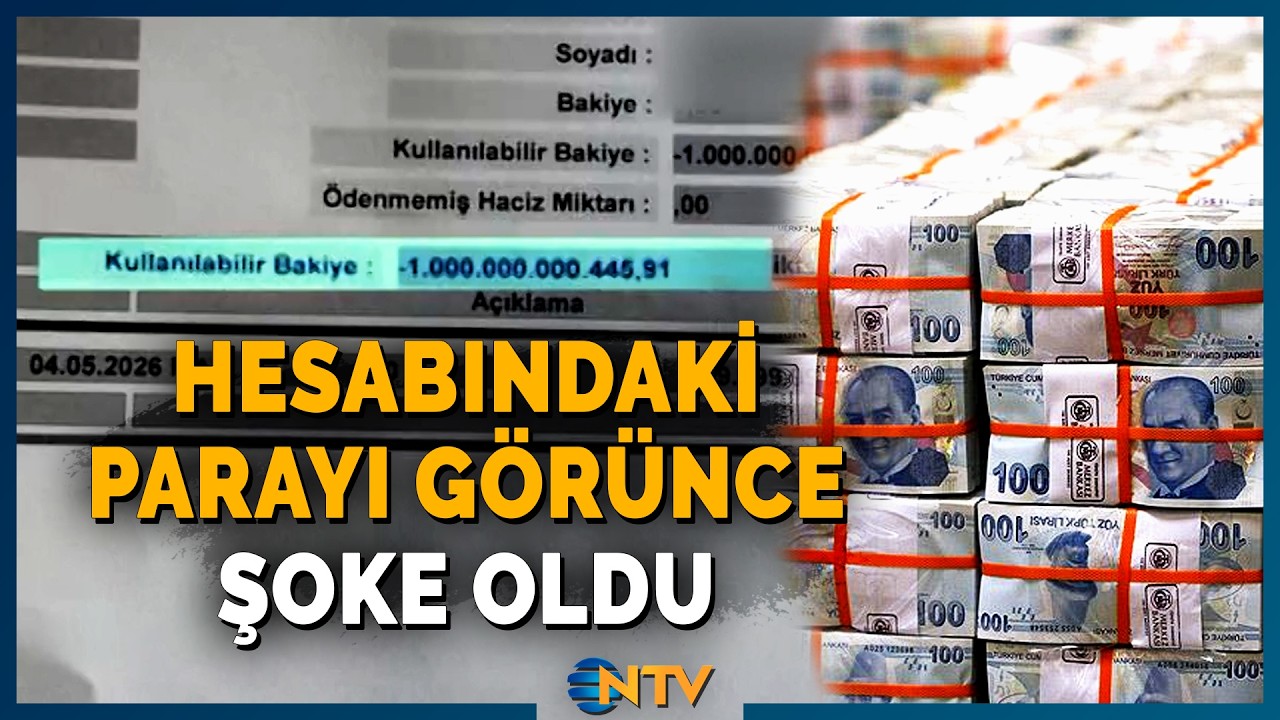 Market Alışverişine Gitti, Hesabında 1 Trilyon Lira Buldu! | NTV