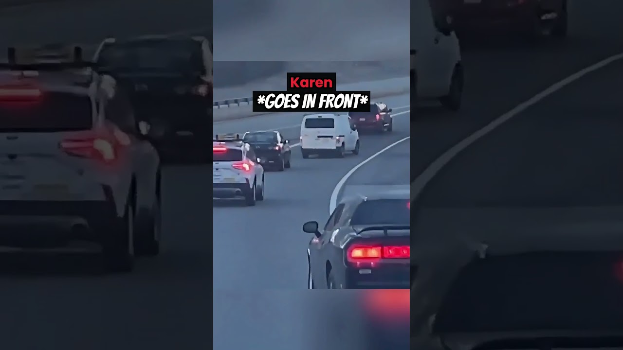 Crazy Driver Gets Karma #shorts