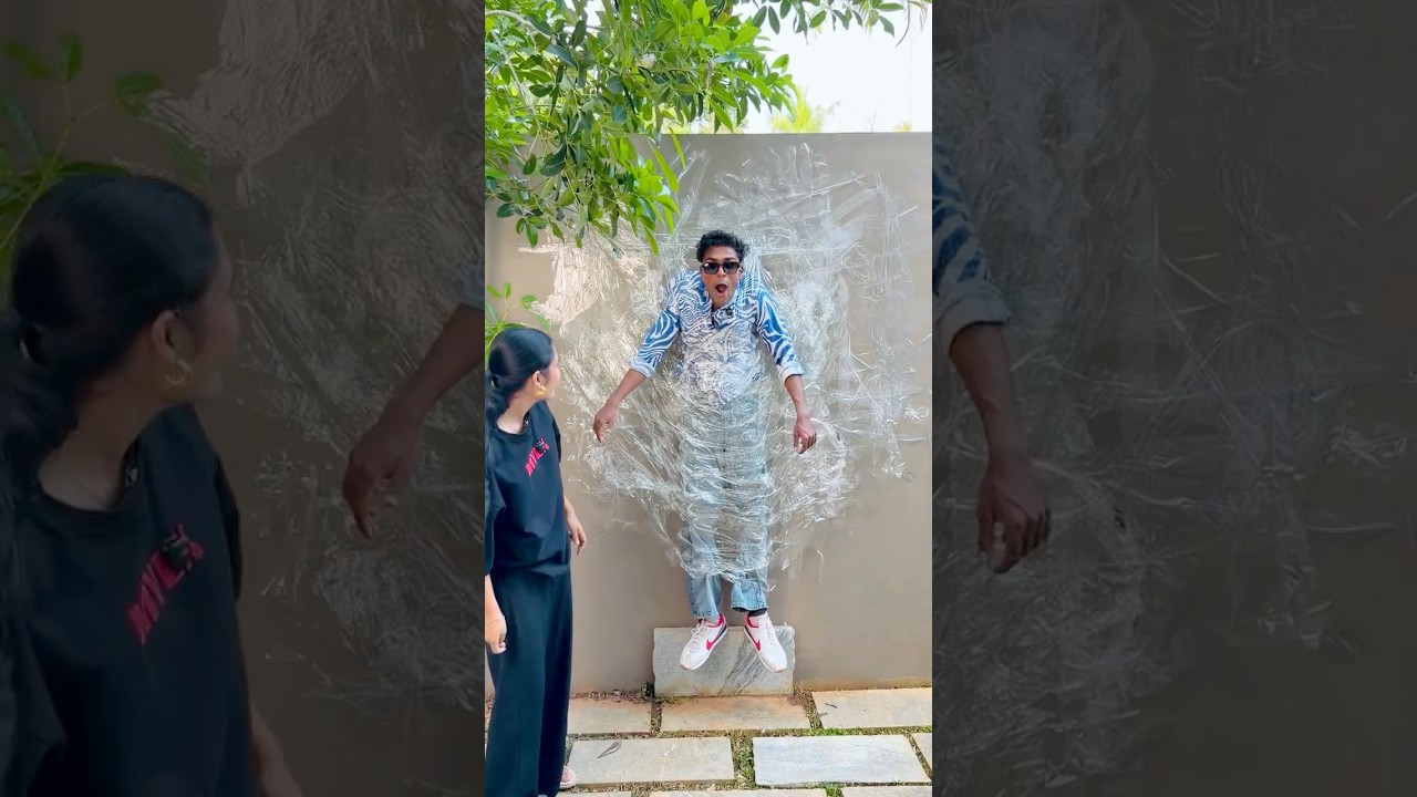 1 vs 1000 cello tape challenge 😳 #shorts