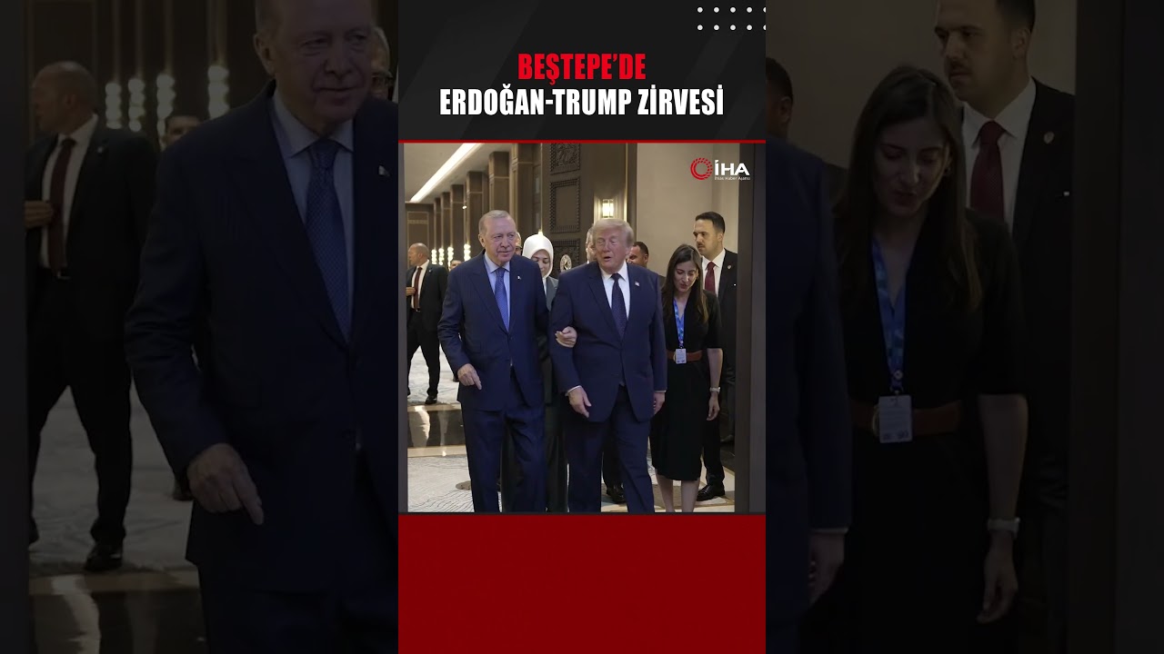 Beştepe'de Erdoğan-Trump Zirvesi: İki Liderin Samimiyeti Dikkat Çekti