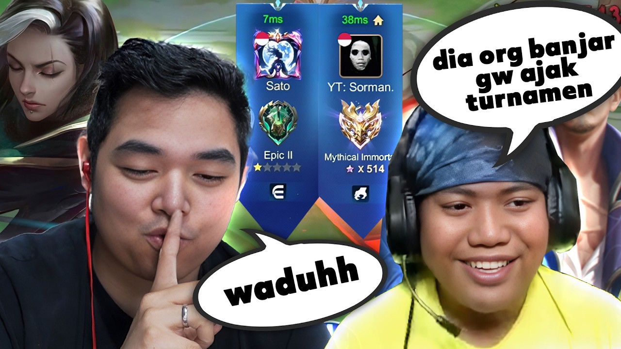 NGESMURF DI VIP FREDRINN ALIAS SORMAN !! NYAMAR JADI ORANG BANJAR ?! LESGO SANAKK !!