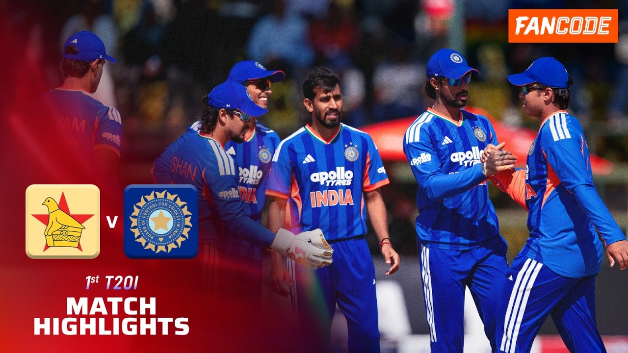 Sooryavanshi's Maiden International 50 Powers India to Seven-wicket Win vs Zimbabwe | Highlights