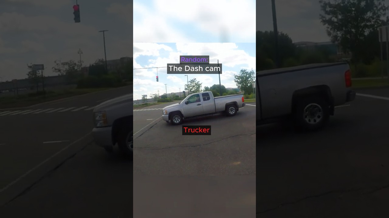 Corvette hunts Trucker after Biker incident😳 - Published by EncounterVB