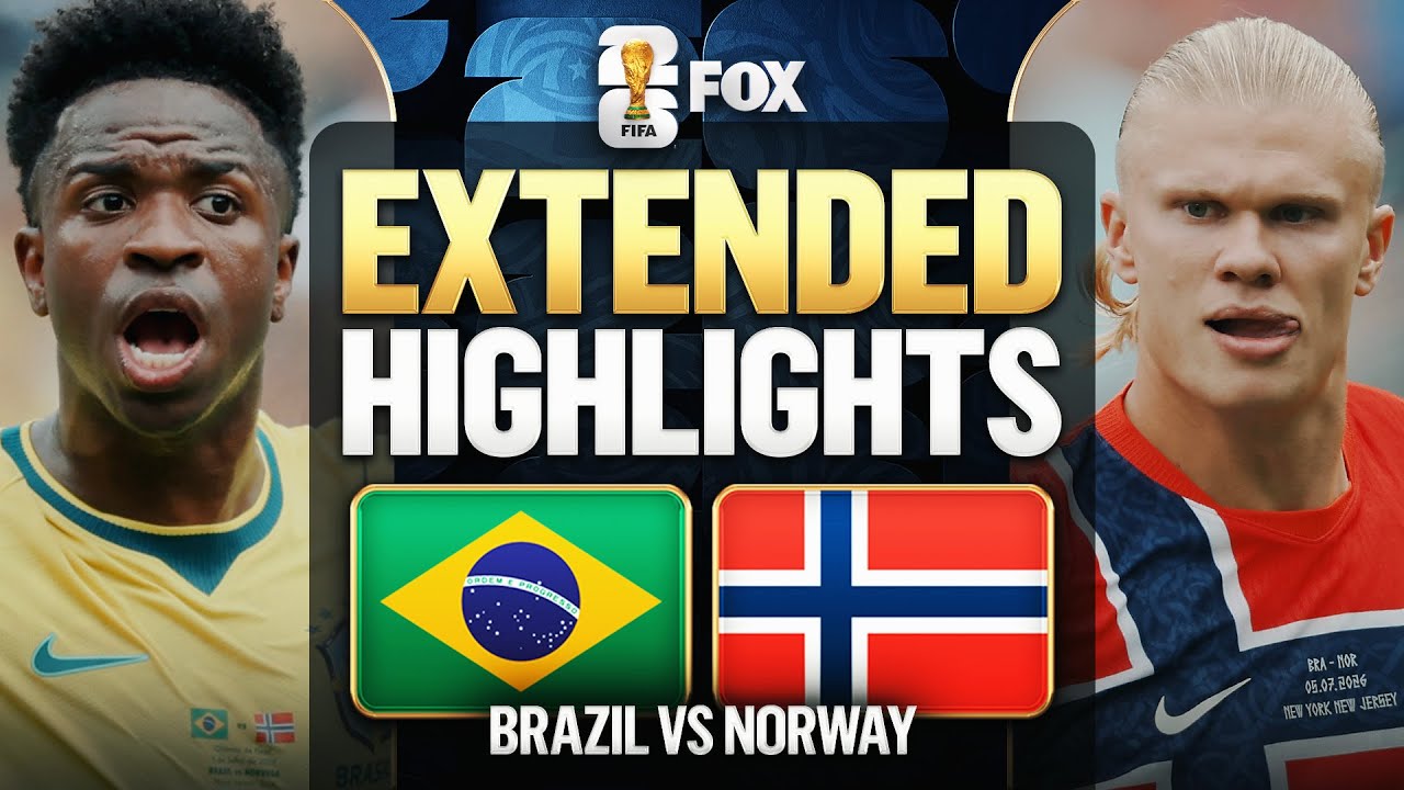 Brazil vs Norway Highlights 🌎🏆 2026 FIFA World Cup™ | Round of 16