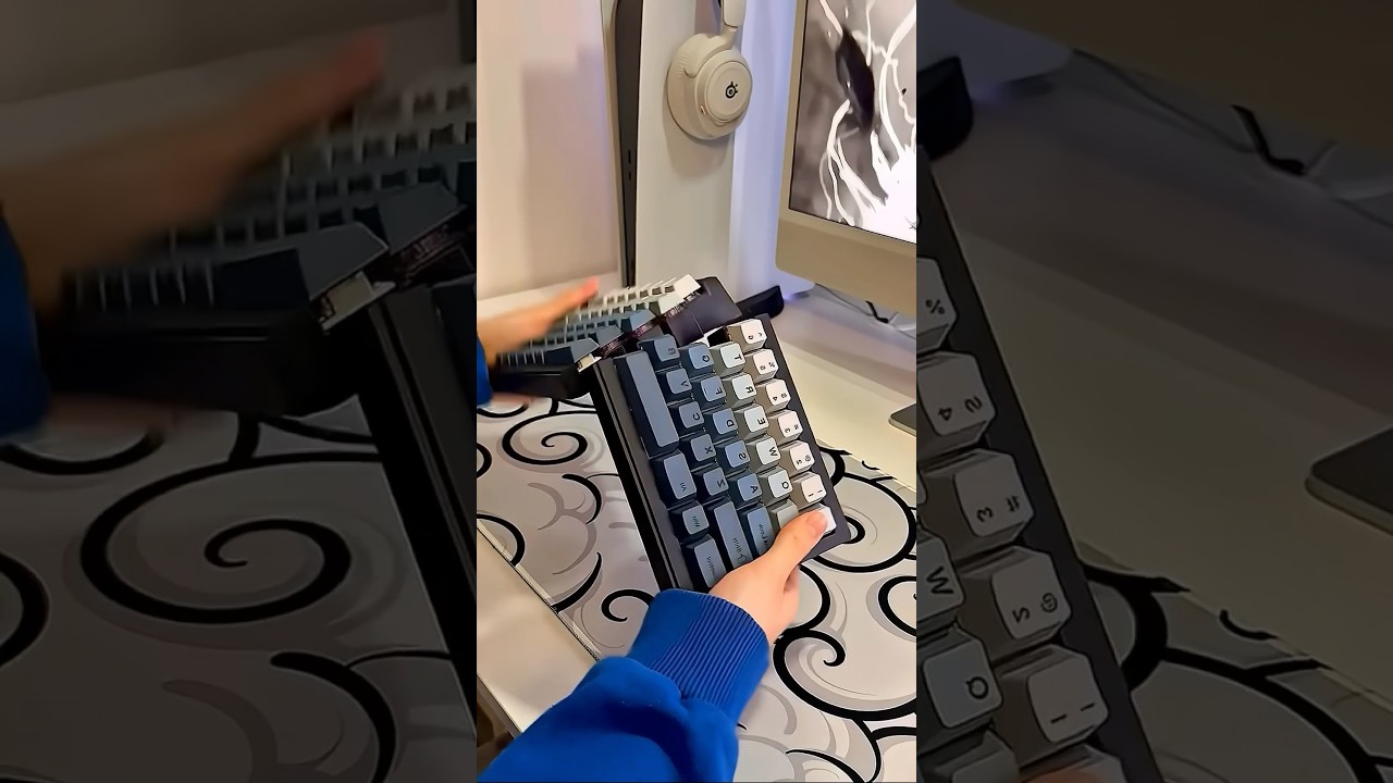 Is it BROKEN or NOT? 🤯⌨️ #keyboard #funny #comedy #satisfying