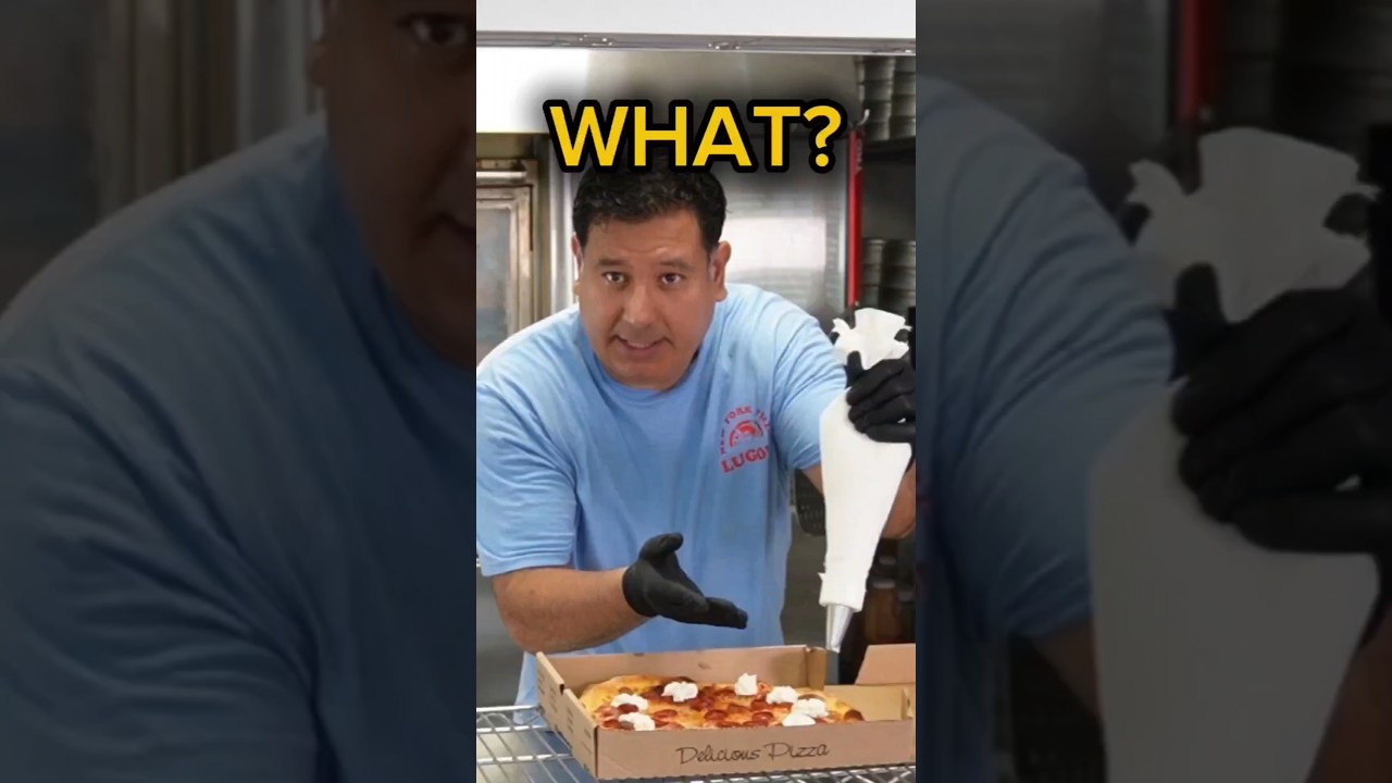 He kept adding it… even after she said no 😳 #fyp #shorts #pizza #viral
