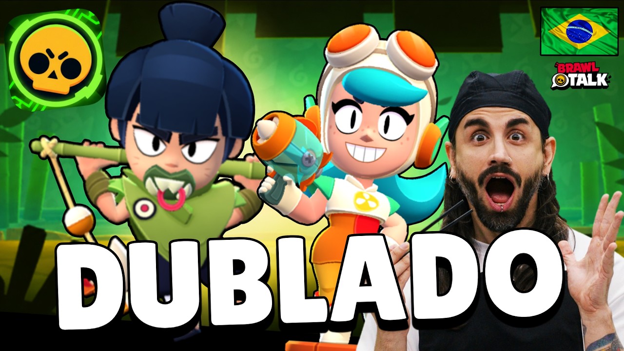 NOVO BRAWL TALK  DUBLADO em PT-BR! CONHEÇA NORI e WENDY!