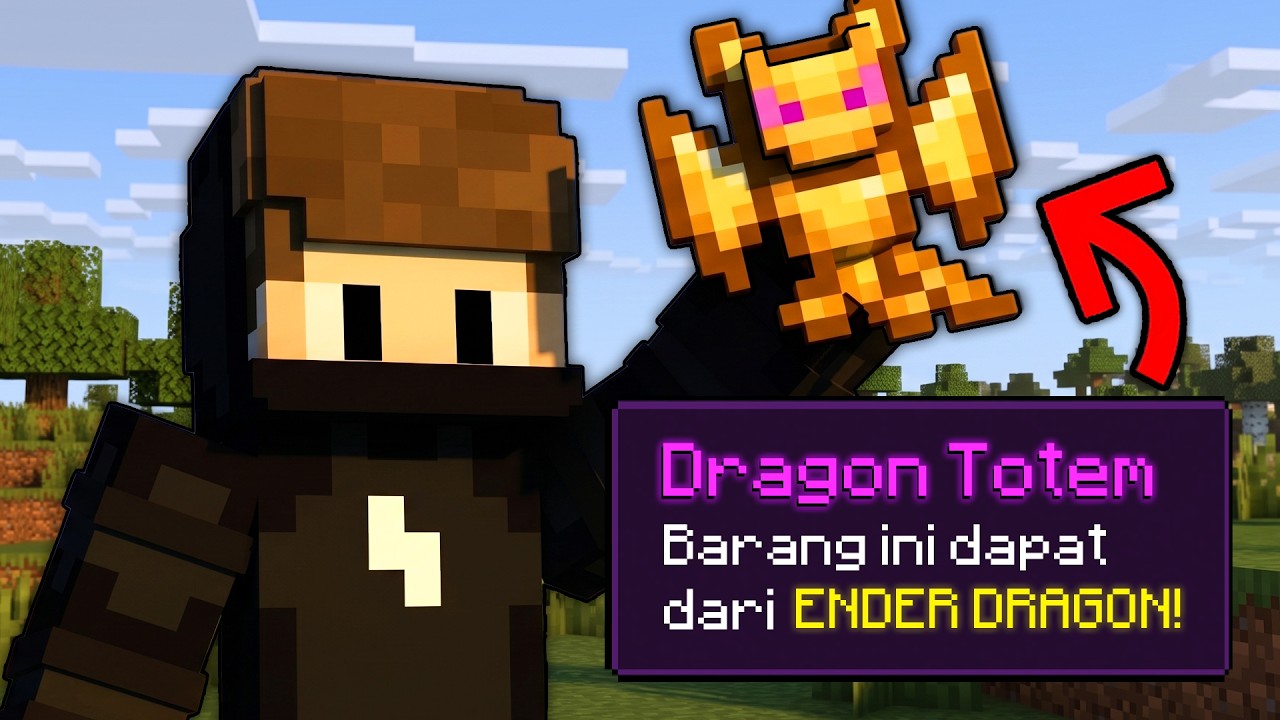 MINECRAFT TAPI TOTEM DARI MOB APAPUN