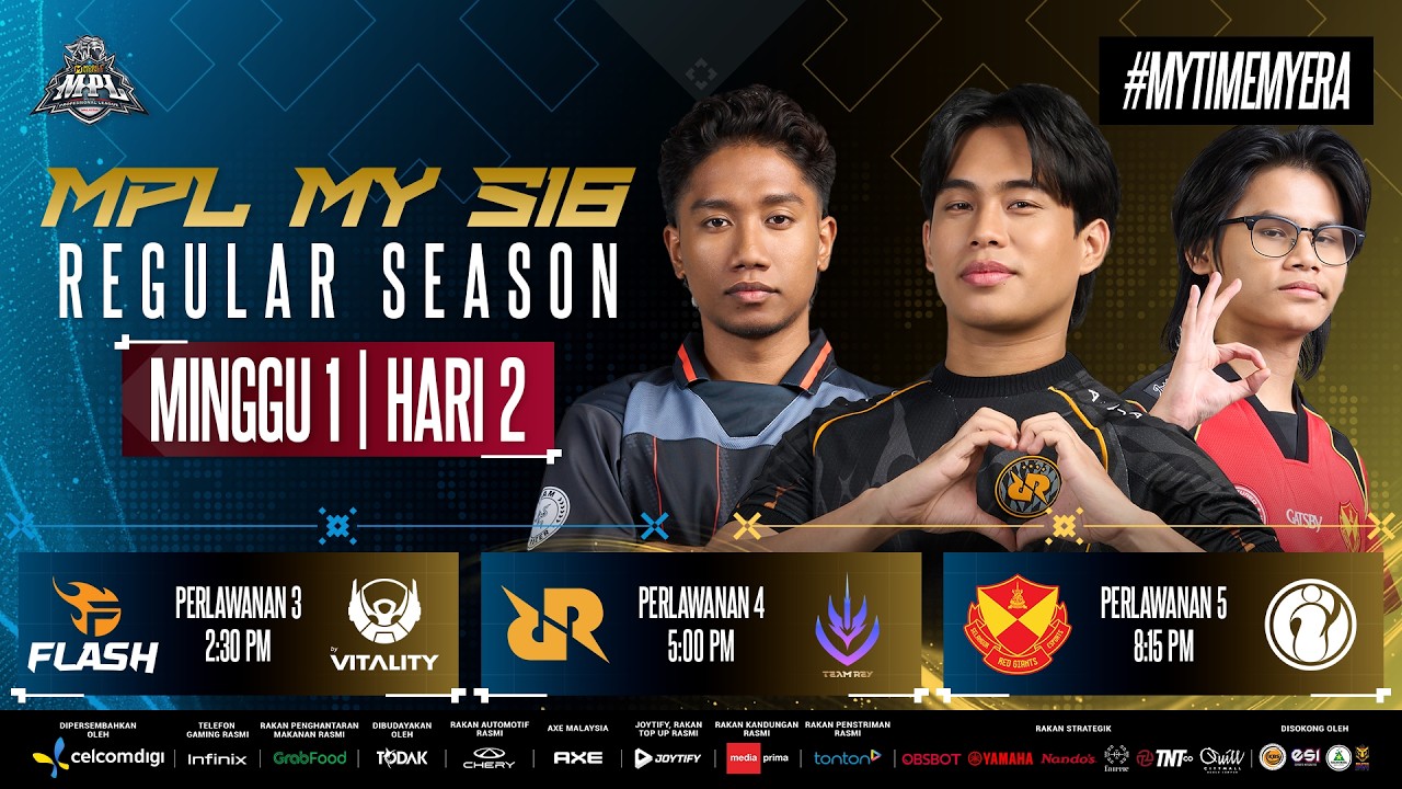 LIVE | [BM] MPL MY Season 18 Minggu 1 Hari 2