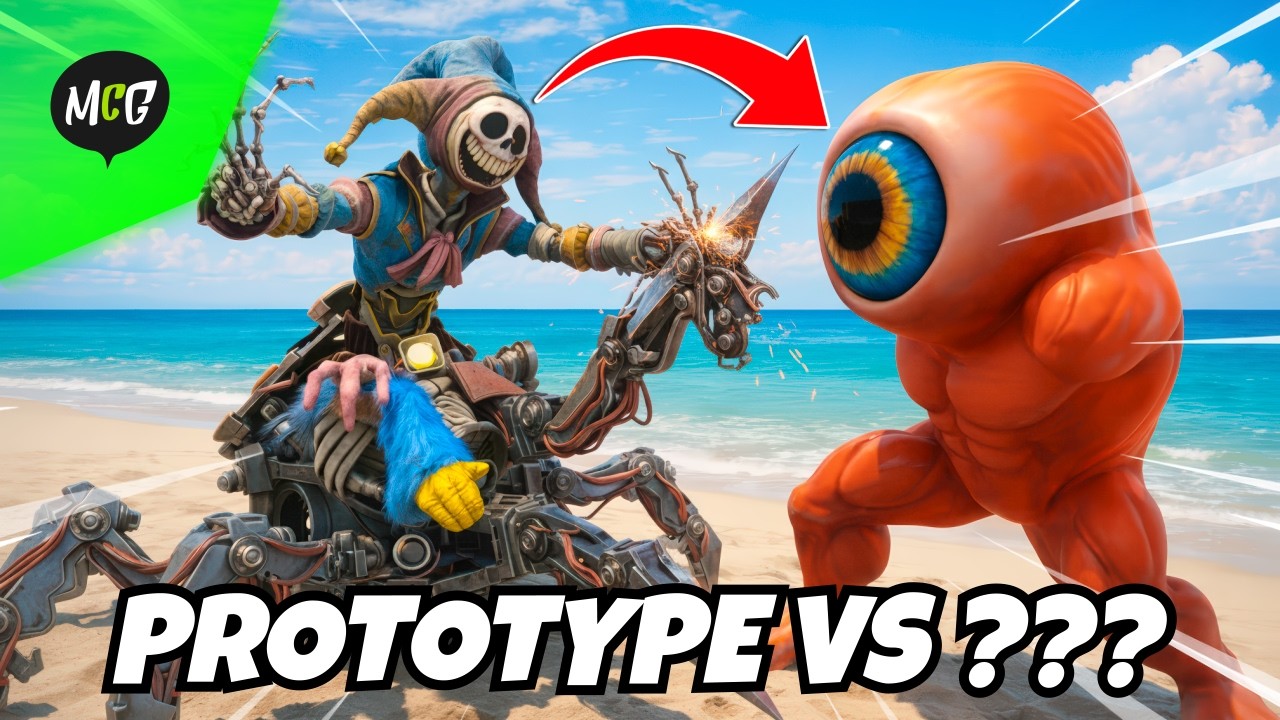 The Prototype vs Makhluk Mata Satu Berkaki!