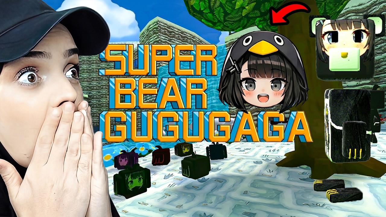 SÜPER AYI GUGU GAGA PENGUEN OLDU! 🐧😱