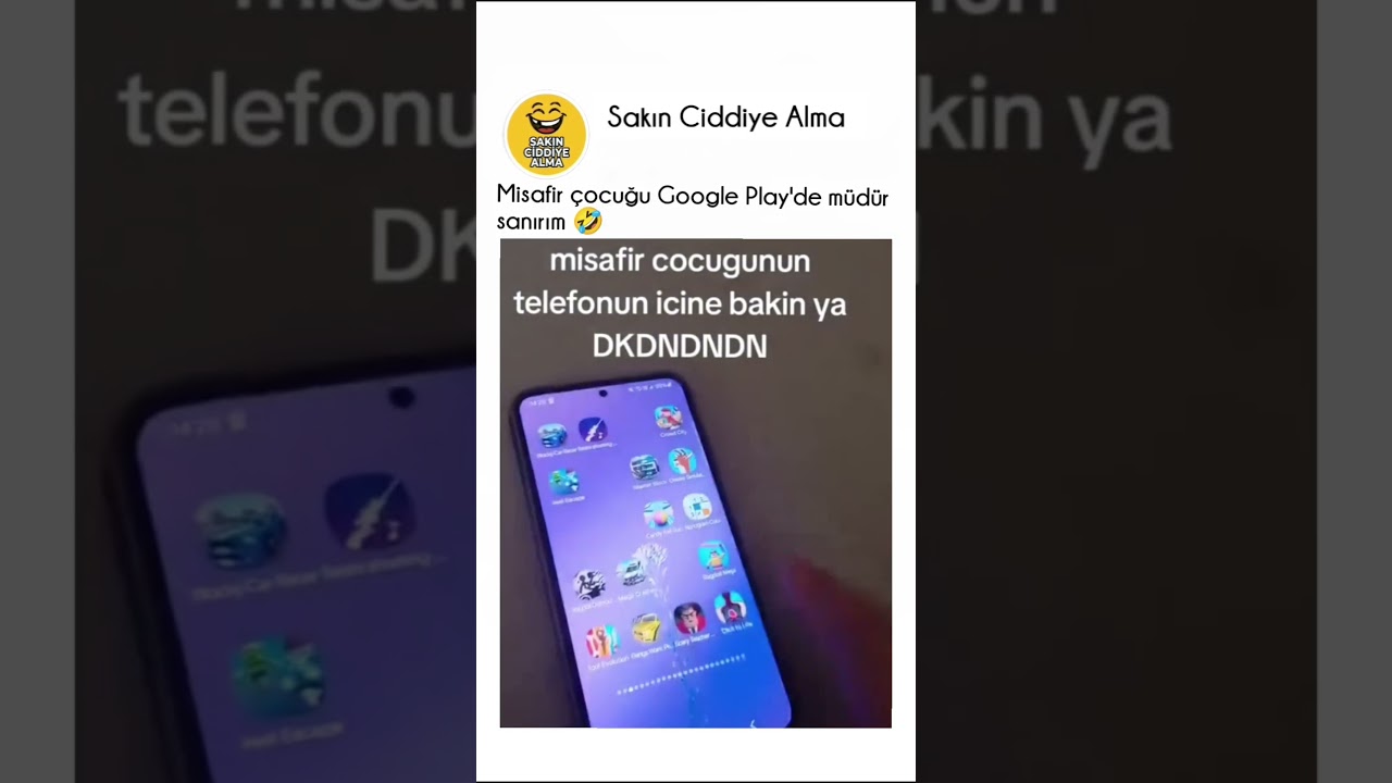 Misafir çocuğu Google Play'de müdür sanırım 🤣