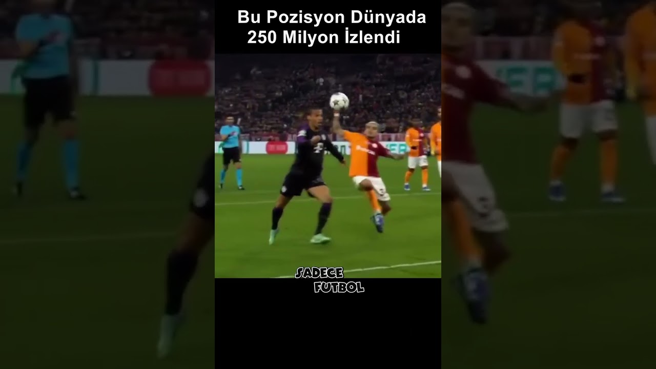 Bu Pozisyon Dünyada 250 Milyon İzlendi 🔥 #futbol #galatasaray