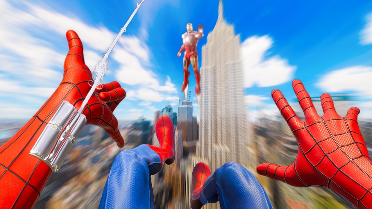 GERÇEK SPIDERMAN OLMA SİMÜLASYONU - iplusd VR