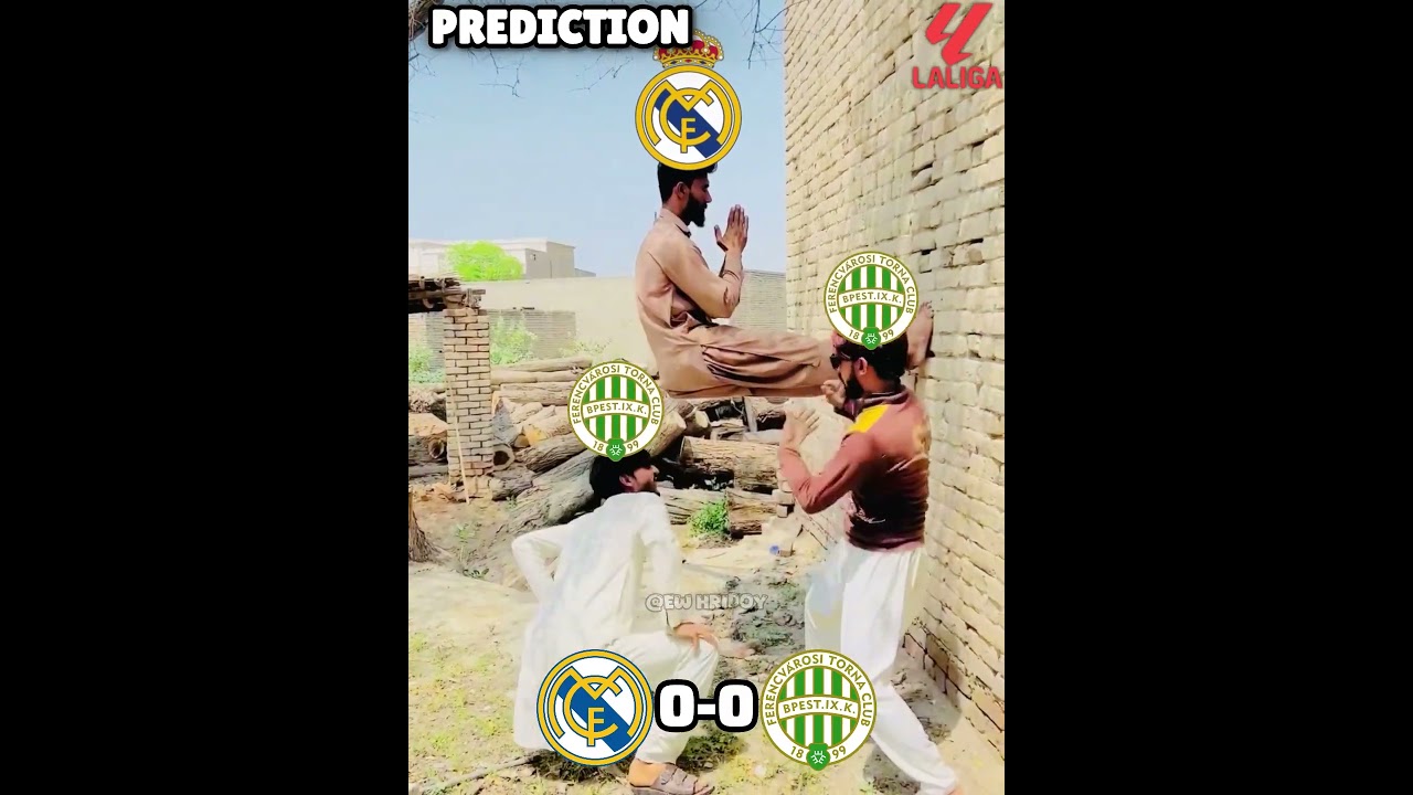 Real Madrid vs Ferencváros Prediction 🔥 #shorts #football