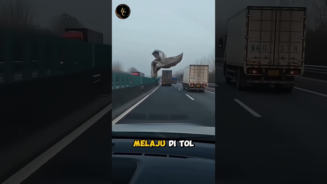 Kalau Kaca Depan Tertutup Kain di Tol, Jangan Panik ‼️