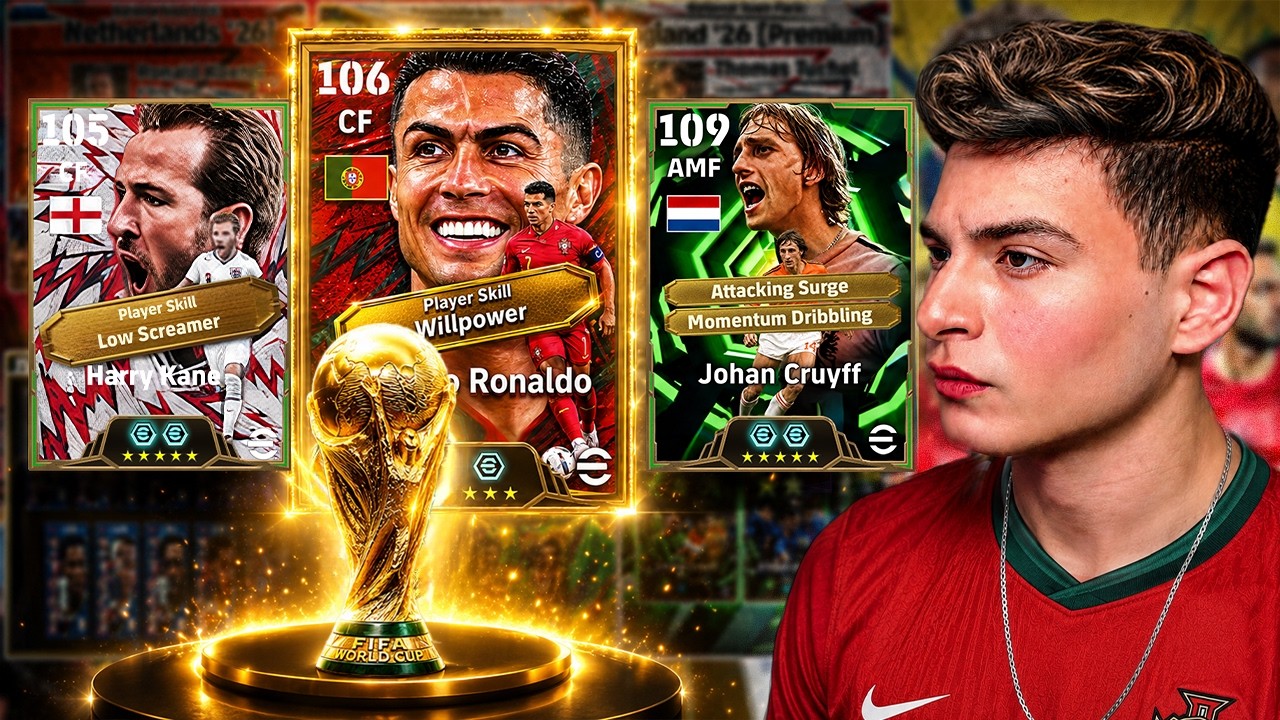 تجربة بكجات وتحديث كاس العالم 🤯 عودة الأسطورة رونالدو وأقوي مدرب في اللعبة 👑🔥 |eFootball 2026
