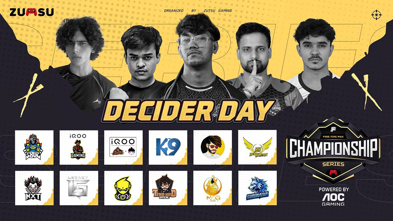 Decider Day: Championship Series | Powered By AOC | Tech Partner Spinbot Ft. tg, s8ul, tsg, hh