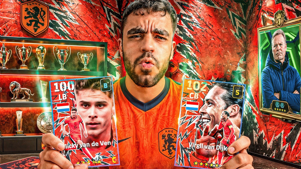 فتحت بكج هولندا مع المدرب كومان🤯اخيرا عودة الصخره فيرجيل🔥|efootbal 2026