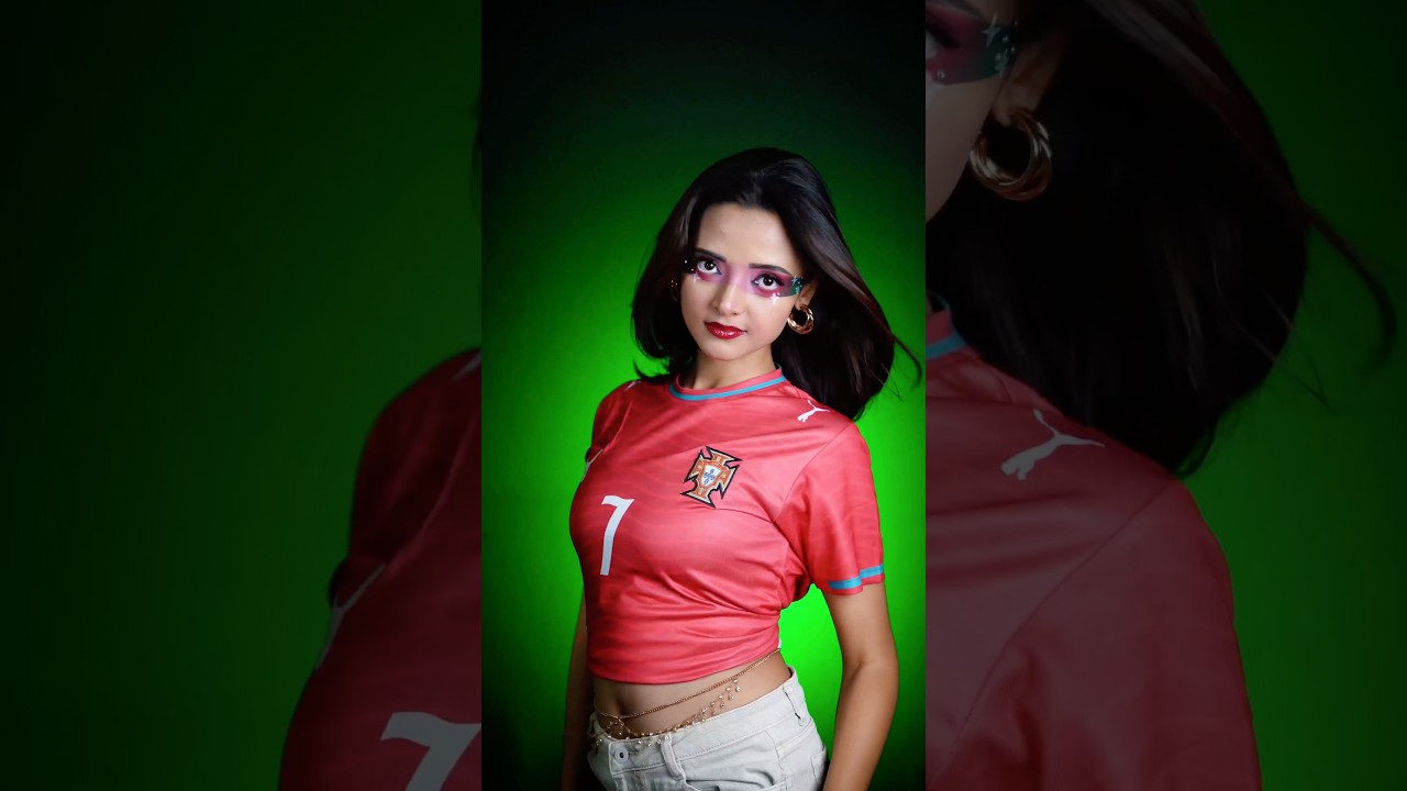 CR7❤️💚 #portugal #cr7 #fifa #fifaworldcup #ashortaday #creative