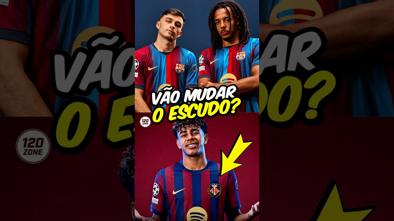 POR QUE O BARÇA DECIDIU MUDAR DE ESCUDO?🤯