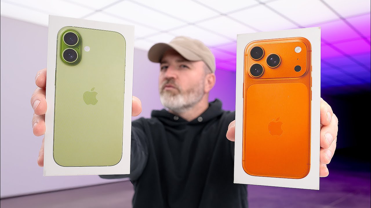 iPhone 17 vs iPhone 17 Pro & 17 Pro Max Unboxing - Published by Unbox Therapy