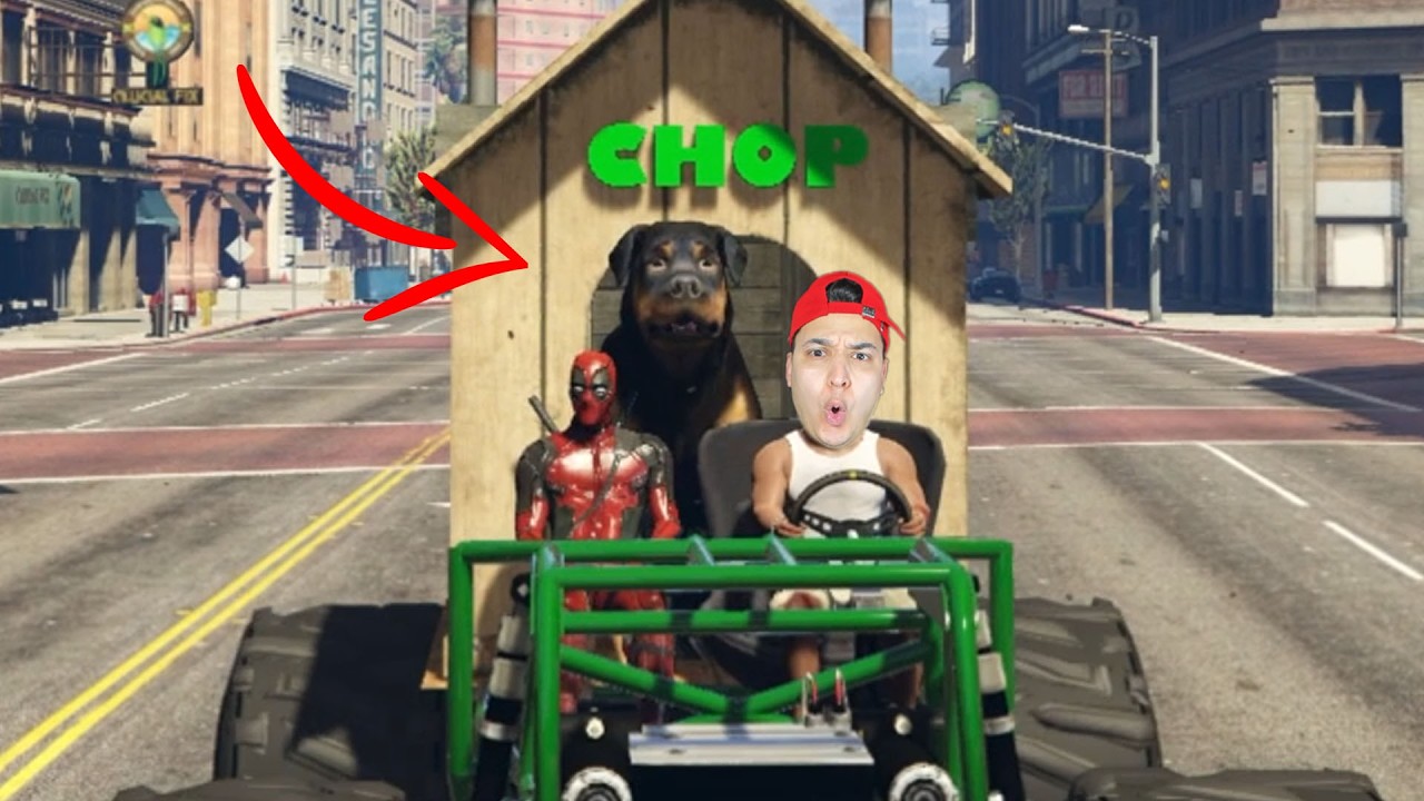 سيارة الكلب الجديدة !! قراند 5