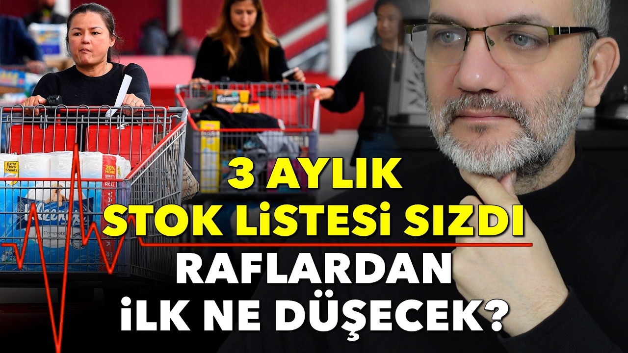 3 aylık stok listesi sızdı — raflardan ilk ne düşecek? | Tarık Toros | Manşet | 25 Mart 2026