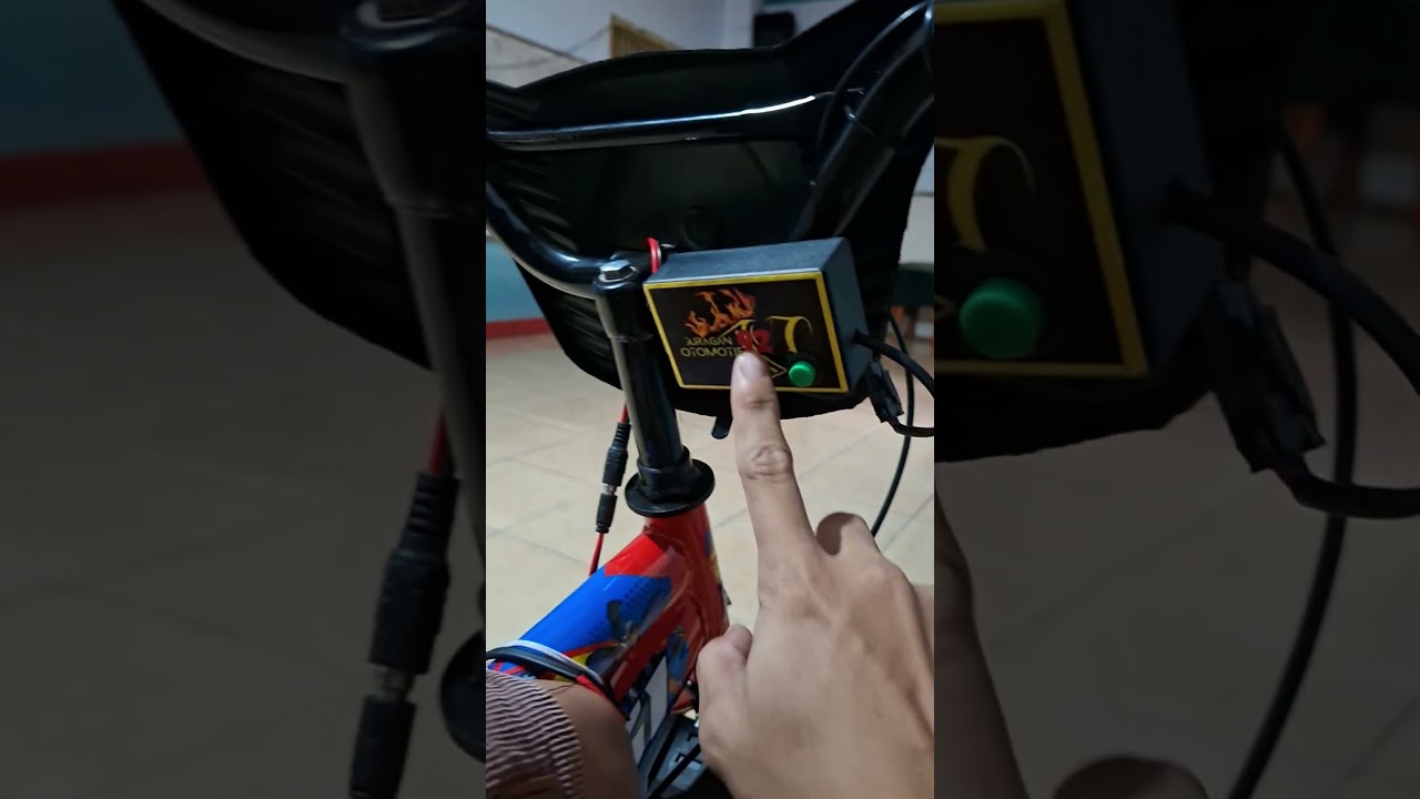 Cara paang knalpot di sepeda anak