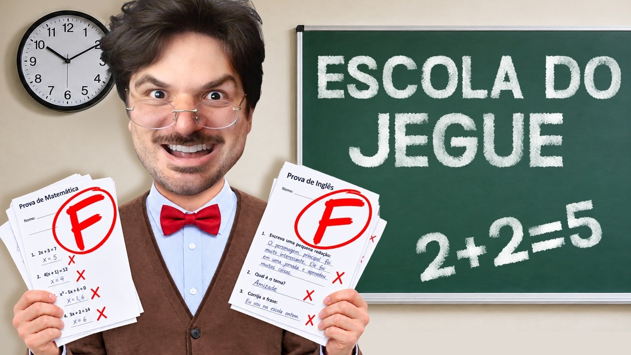 VOCÊ ESTUDARIA NA ESCOLA DO JAZZGHOST? (eu vou te reprovar)