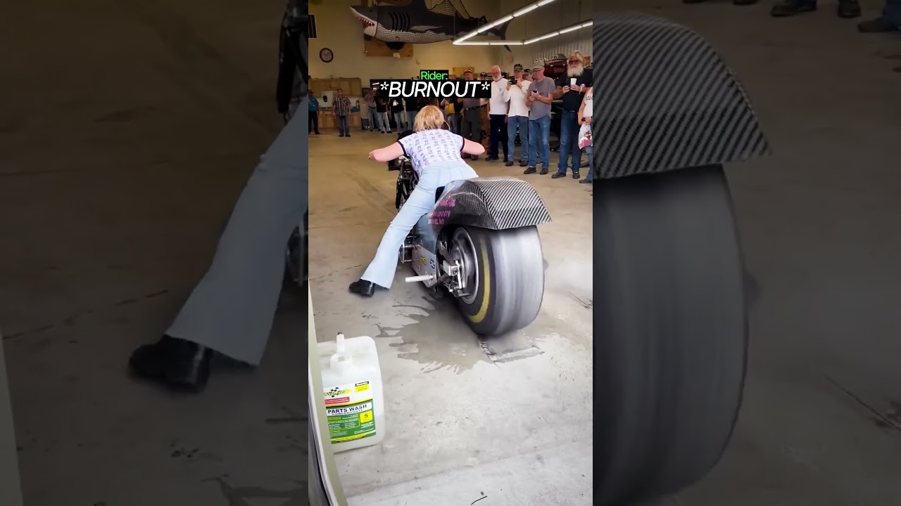 Biker Rips 1200HP Drag Bike😳