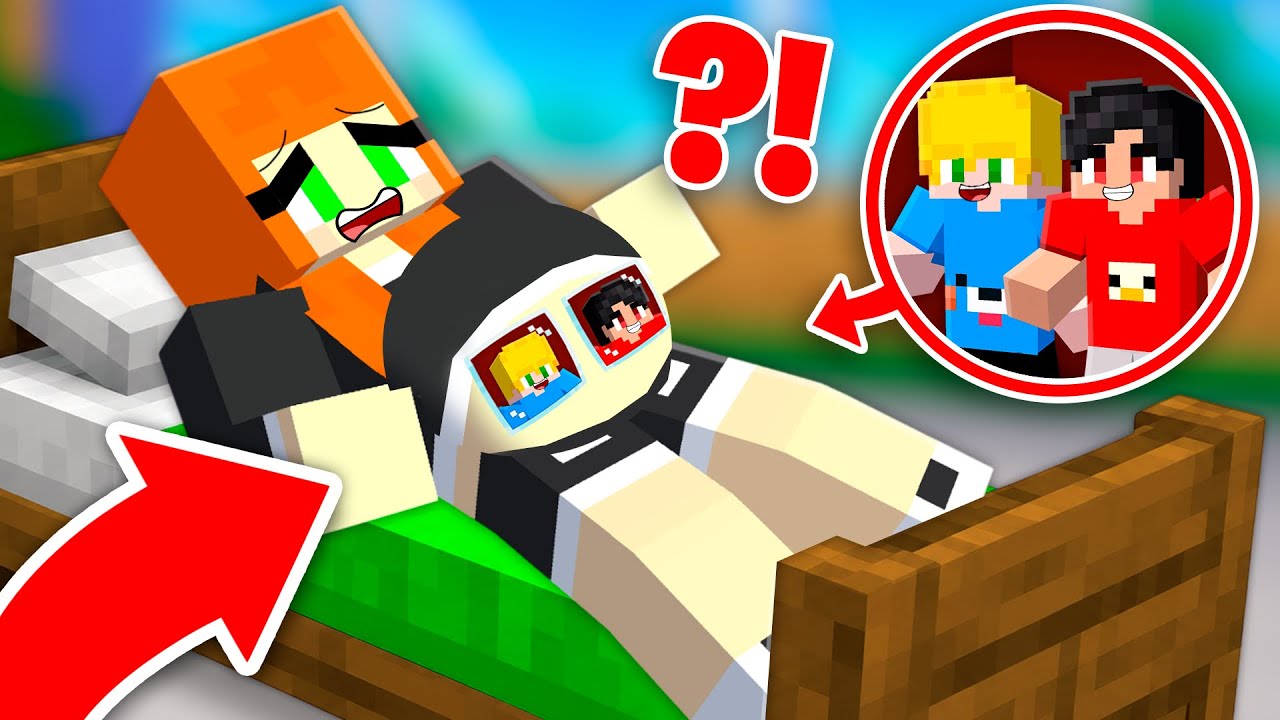 Fizemos uma BASE SECRETA dentro da nossa AMIGA no minecraft