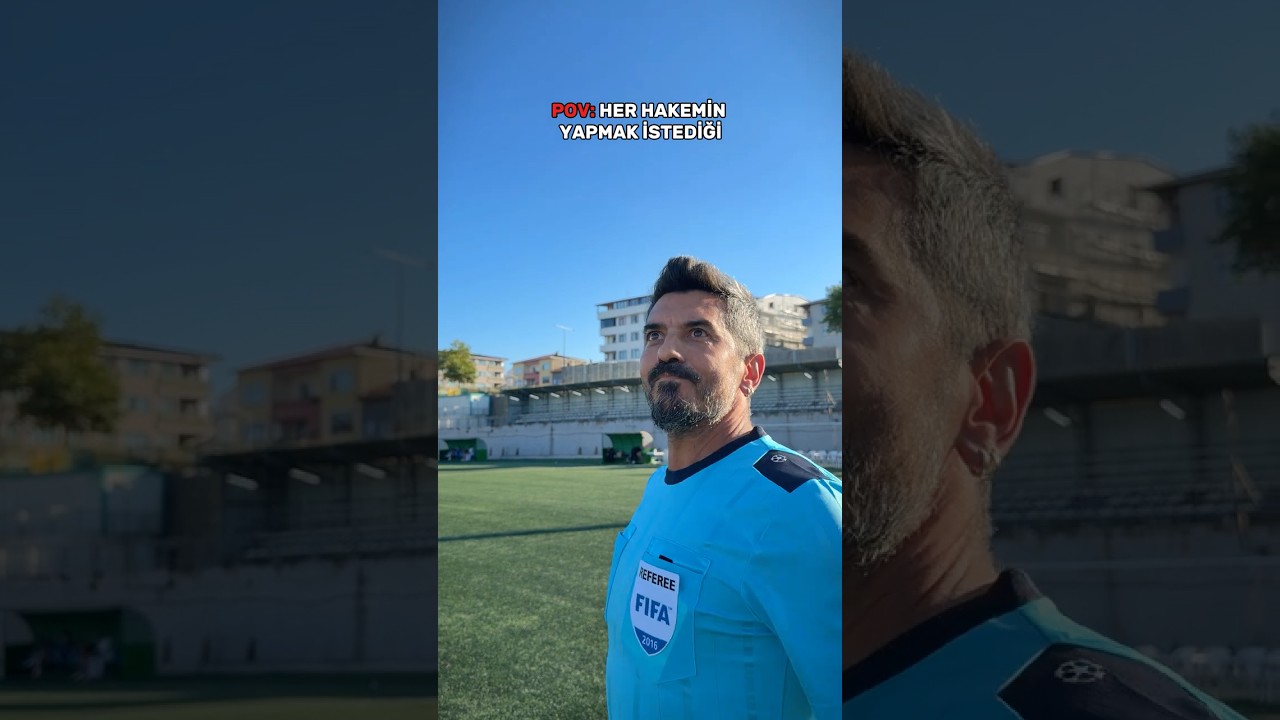 Hakemlerin İç Sesi ⚽️😂 #hakemler #fifa #futbol